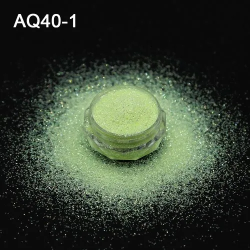 AQ40-1-Manufacturer supply Iridescent Cosmetic Glitter Chunky Mixed Polyester Bulk Craft glitter