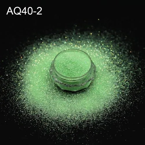 AQ40-2-supply Iridescent Cosmetic Glitter Chunky Mixed Polyester Bulk Craft glitter