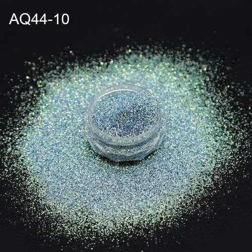 AQ44-10-Chunky Mix Bulk Grade Glitter Cosmetic Iridescent Glitter
