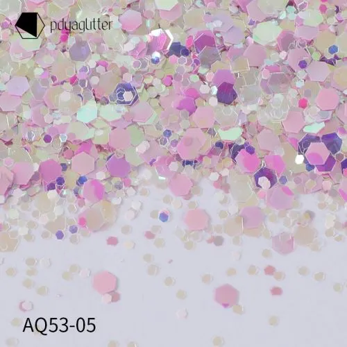AQ53-05-wholesale High quality Manufacturer Non Toxic Edible Glitter Chunky Glitter