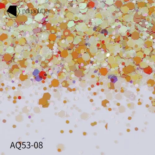AQ53-08-Manufacturer Non Toxic Edible bulk Chunky Glitter