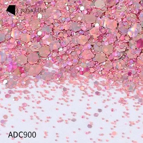 ADC900-factory Holographic Glitter New Selling Polyester Bulk chunky Glitter