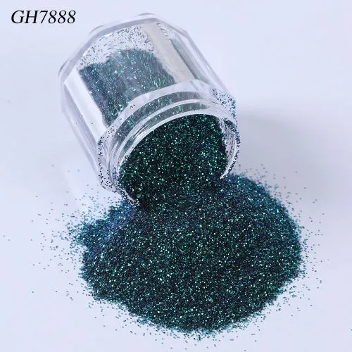 Green Chameleon Glitter - Color-Shifting Green Glitter for DIY Crafts, Resin Art, Nail Art, Tumblers, Slime & Decorations