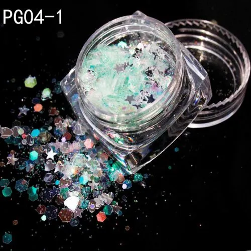 PG4_1-wholesale Bulk cosmetic grade chunky tumbler glitter
