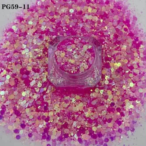 PG59-11-Polyester Glitter Body Nail decoration glitter