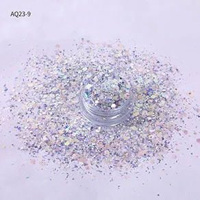 AQ23-9 Shimmer and Shine with Glitter Makeup