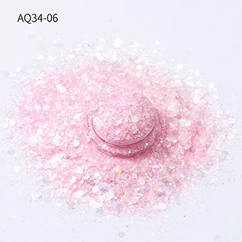 Pink Iridescent Glitter – High Sparkle Pastel Pink for Nails, Resin, Tumblers, Slime & DIY Craft Projects