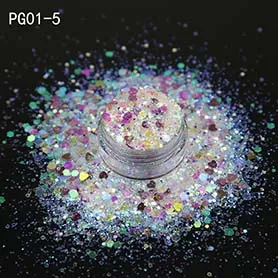 PG01-5 Glitter That Lasts All Day with New Glitter