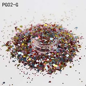 PG02-G Add Some Glitz and Glam to Your Life with New Glitter