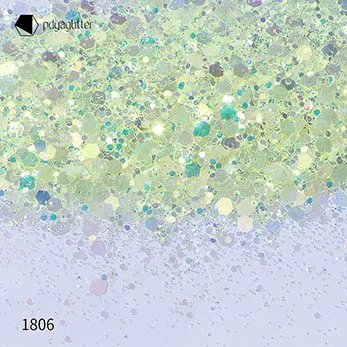 Iridescent Yellow-Green Glitter – High Sparkle Color-Shifting Glitter for Resin, Nail Art, DIY Crafts & Party Decorations
