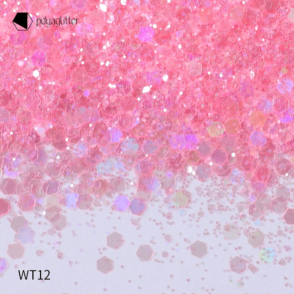 Iridescent Pink Glitter – Ultra Gloss, Large Particles Perfect for Nails, Resin & DIY Crafts Iridescent Pink Glitter – Ultra Gloss, Large Particles Perfect for Nails, Resin & DIY Crafts